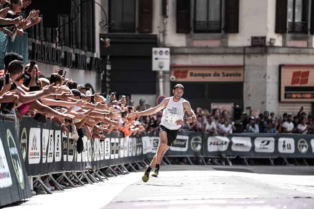 Marathon du Mont Blanc winner Jonathan Albon