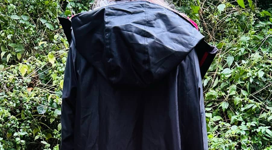 SwimTech Parka Robe is a great way to stay warm