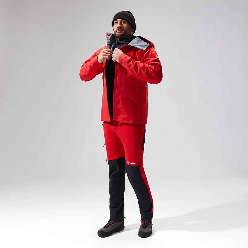 Berghaus Men's MTN Guide Alpine Pant - Red/Black
