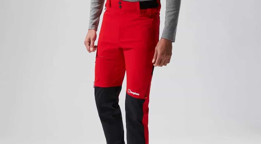 Berghaus Men's MTN Guide Alpine Pant - Red Black