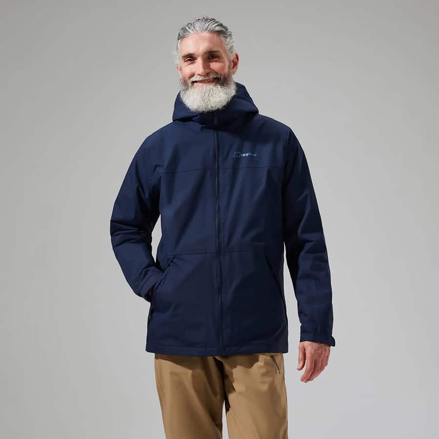 Berghaus Men's Deluge Pro 2.0 Insulated Waterproof Jacket - Blue
