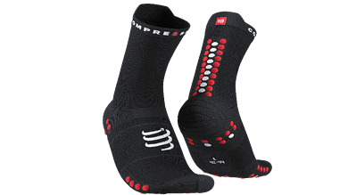 Compressport Pro Racing Socks v4.0 Run High – Black Red