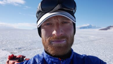polar explorer Ben Saunders