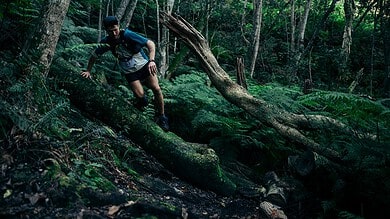 Robbie Rorich will be racing the MUT Marathon by UTMB, having previously claimed a third place in the MUT 100 by UTMB in 2022. Credit: Zack Zinn.