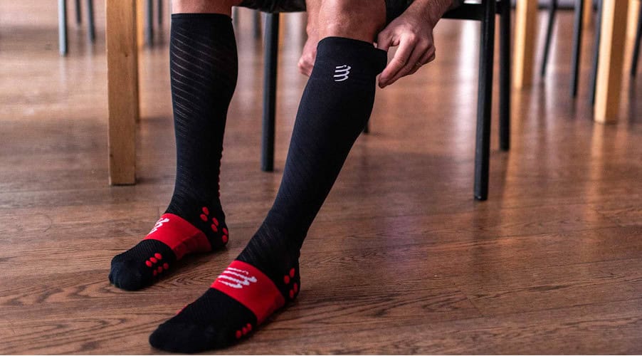 Compressport Full Socks Recovery Black