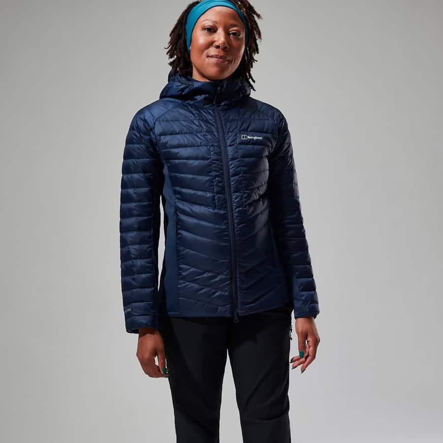 Berghaus Women's Tephra 2.0 Hooded Insulated Jacket - Blue