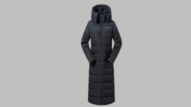 Berghaus Women's Embo 4 in1 Down Insulated Long Jacket – Black