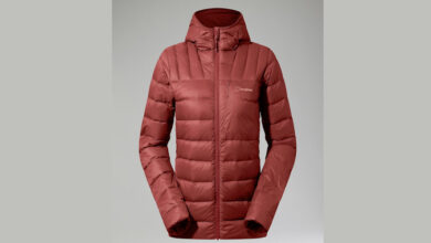 Berghaus Women's Silksworth Hooded Down Insulated Jacket – Red