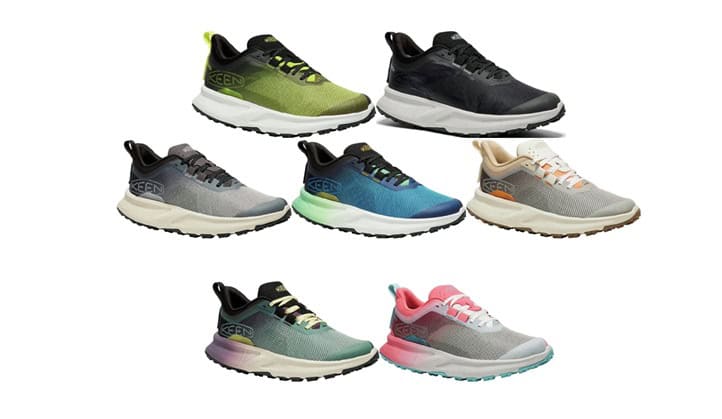 KEEN rolls revolutionary KEEN.CURVE technology out to trail