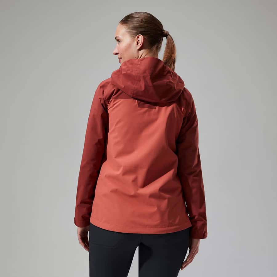 Berghaus Women's Arnaby Hooded Waterproof Jacket – Red 3