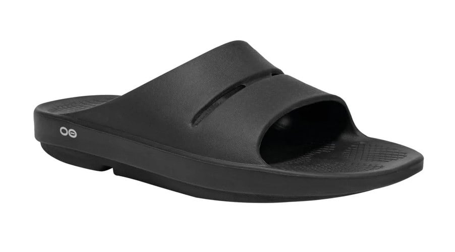 OOFOS Men's OOahh Slide Sandal - Black