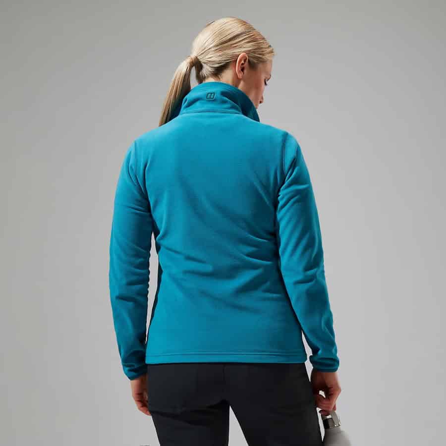 Berghaus Women's Prism 2.0 Micro Half Zip Polartec Fleece – Turquoise 3