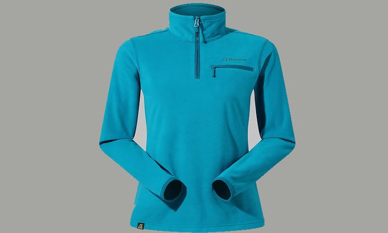 Berghaus Women's Prism 2.0 Micro Half Zip Polartec Fleece – Turquoise