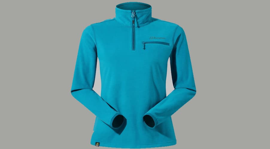 Berghaus Women's Prism 2.0 Micro Half Zip Polartec Fleece – Turquoise