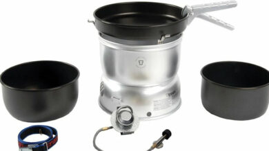 Vango Trangia 25-5 GB Stove Non-Stick pans with Gas Burner