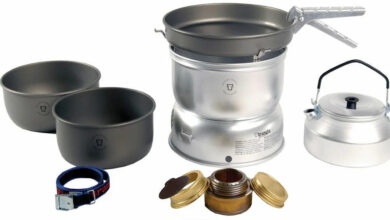 Vango Trangia 27-8 Stove Hard Anodised pans with Kettle