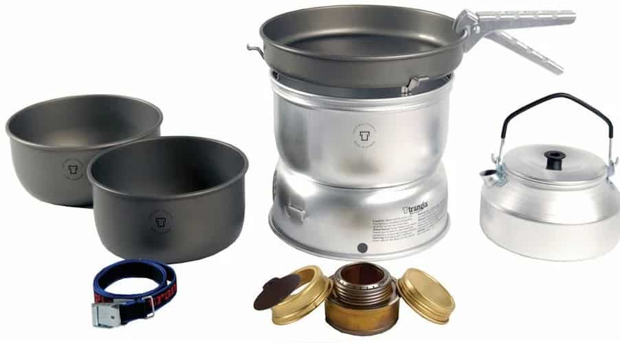 Vango Trangia 27-8 Stove Hard Anodised pans with Kettle