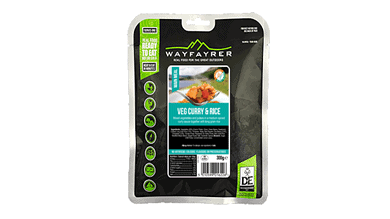Wayfayrer Veg Curry & Rice 300g