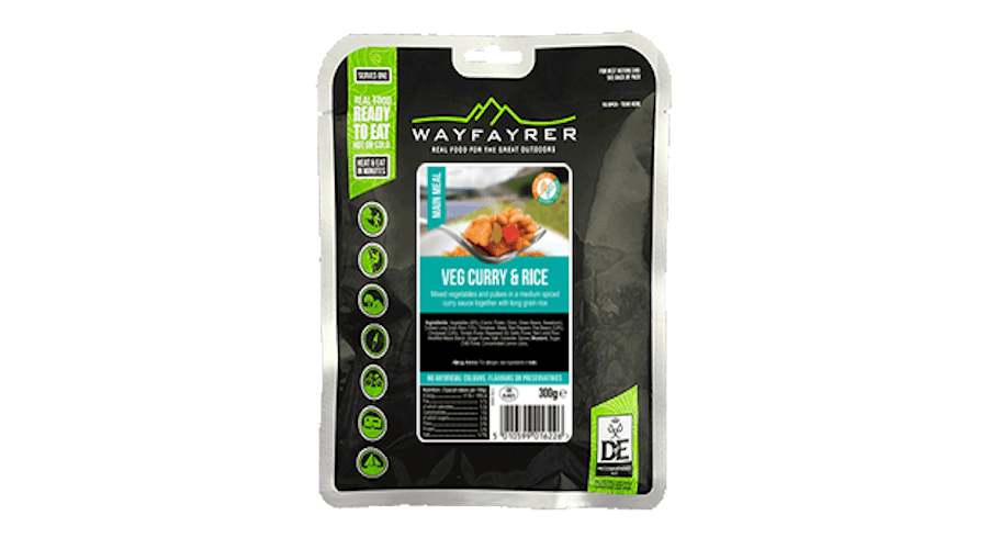 Wayfayrer Veg Curry & Rice 300g