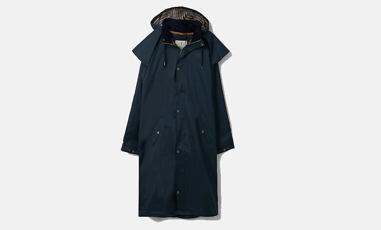 Target Dry Stockman Men’s Full Length Waterproof Rain Coat – Navy