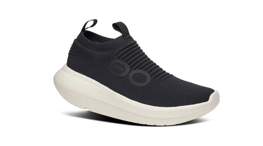 OOFOS Men's OOmy Zen - Chalk Black