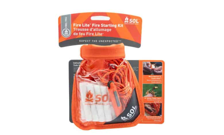 Sol Fire Lite Kit in Dry Bag