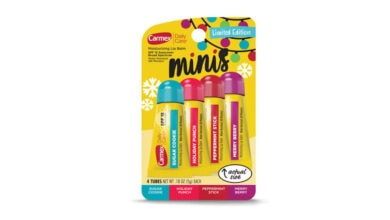 Carmex Holiday Minis Tubes