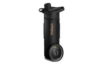 Grayl 710ml GeoPress Ti Purifier - Black