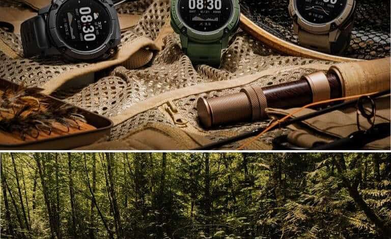 1. Advanced GPS sports watches for outdoor adventures and fitness tracking.