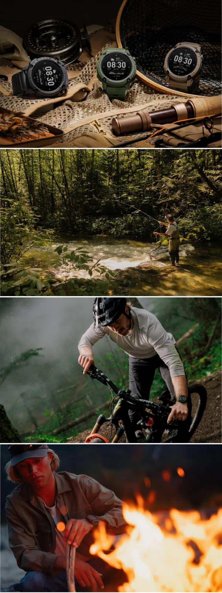 1. Advanced GPS sports watches for outdoor adventures and fitness tracking.