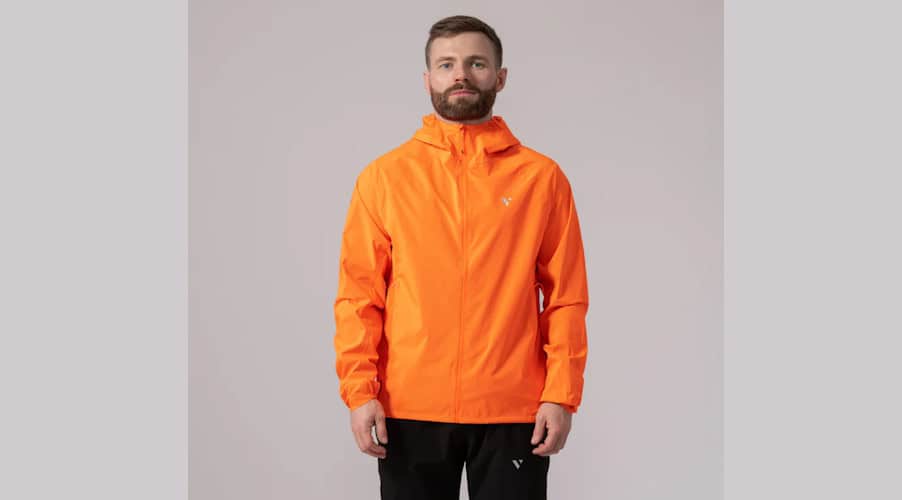 Mac in a Sac Men's Running Jacket – Neon Orange
