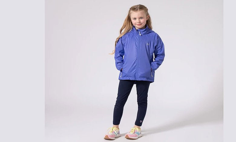 Mac in a Sac Origin Mini Packable Waterproof Kids Jacket - Ultraviolet