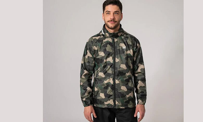 Mac in a Sac Origin Packable Waterproof Jacket - Green Camo