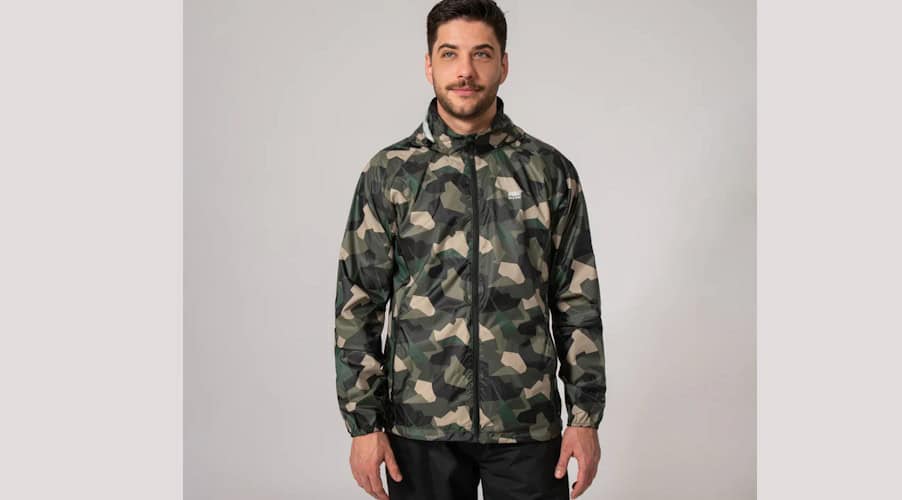 Mac in a Sac Origin Packable Waterproof Jacket - Green Camo