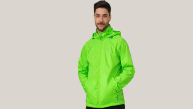 Mac in a Sac Origin Packable Waterproof Jacket - Neon Green Tonal Zip