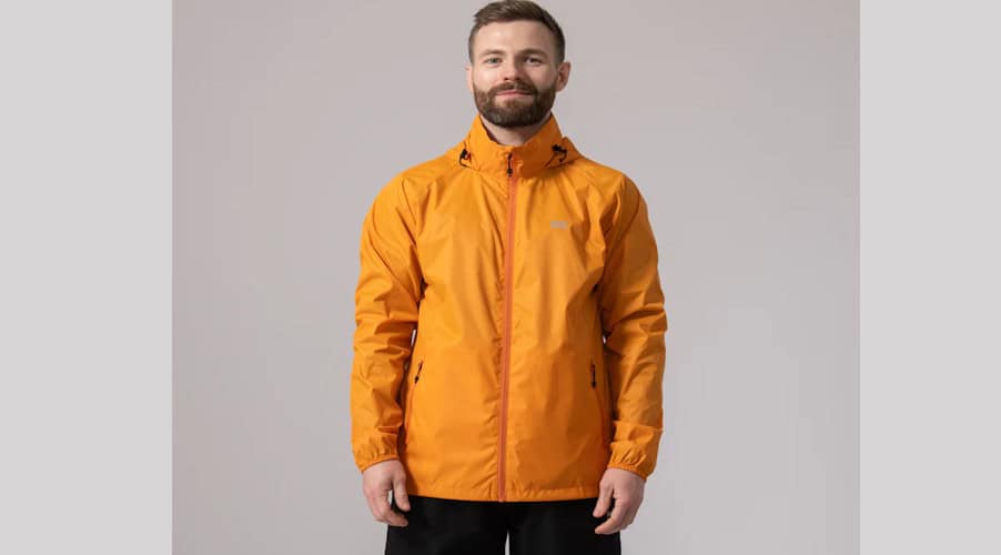 Mac in a Sac Origin Packable Waterproof Jacket - Soft Orange