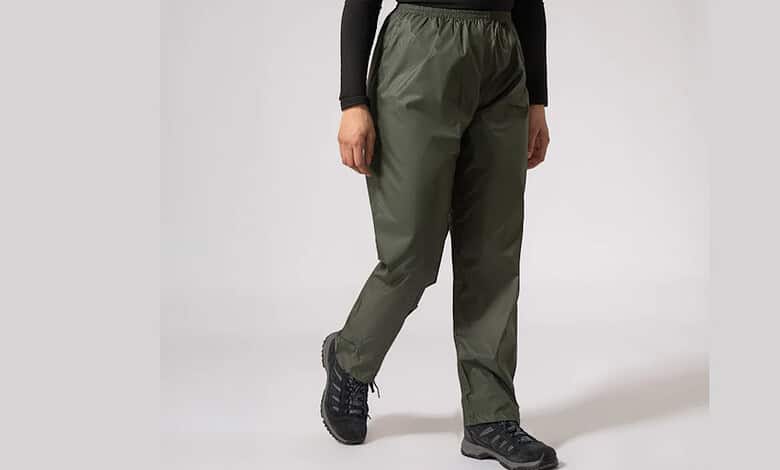 Mac in a Sac Origin Packable Waterproof Overtrousers - Khaki