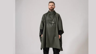 Mac in a Sac Poncho Packable Waterproof Cape – Khaki