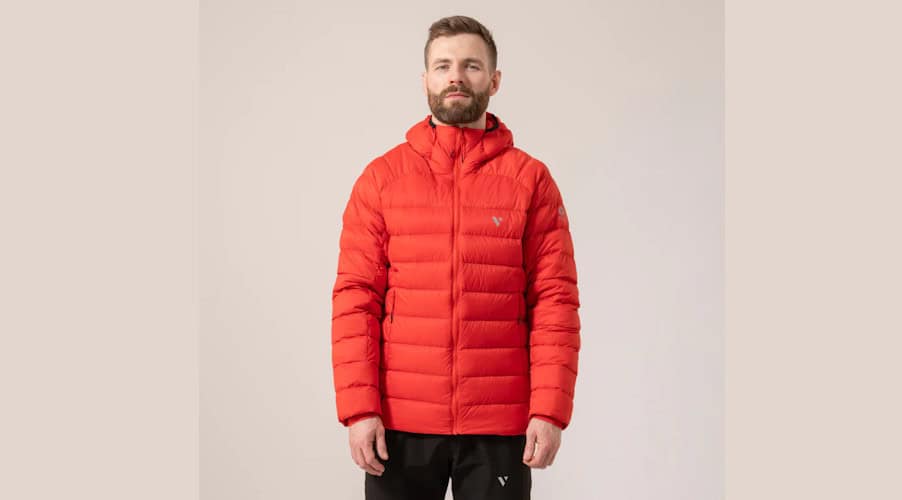 Mac in a Sac Summit – Men’s Packable Down Filled Insulated Jacket – Flame