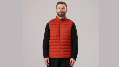 Mac in a Sac Synergy Men's Insulated Gilet - Burnt Orange
