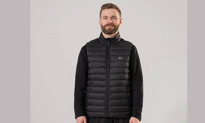 Mac in a Sac Synergy Men's Insulated Gilet - Jet Black