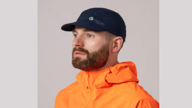 Mac in a Sac Ultralite - Running Cap – Navy