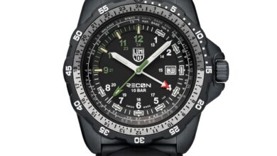 High-precision tactical watch with compass and GPS for outdoor adventure enthusiasts.