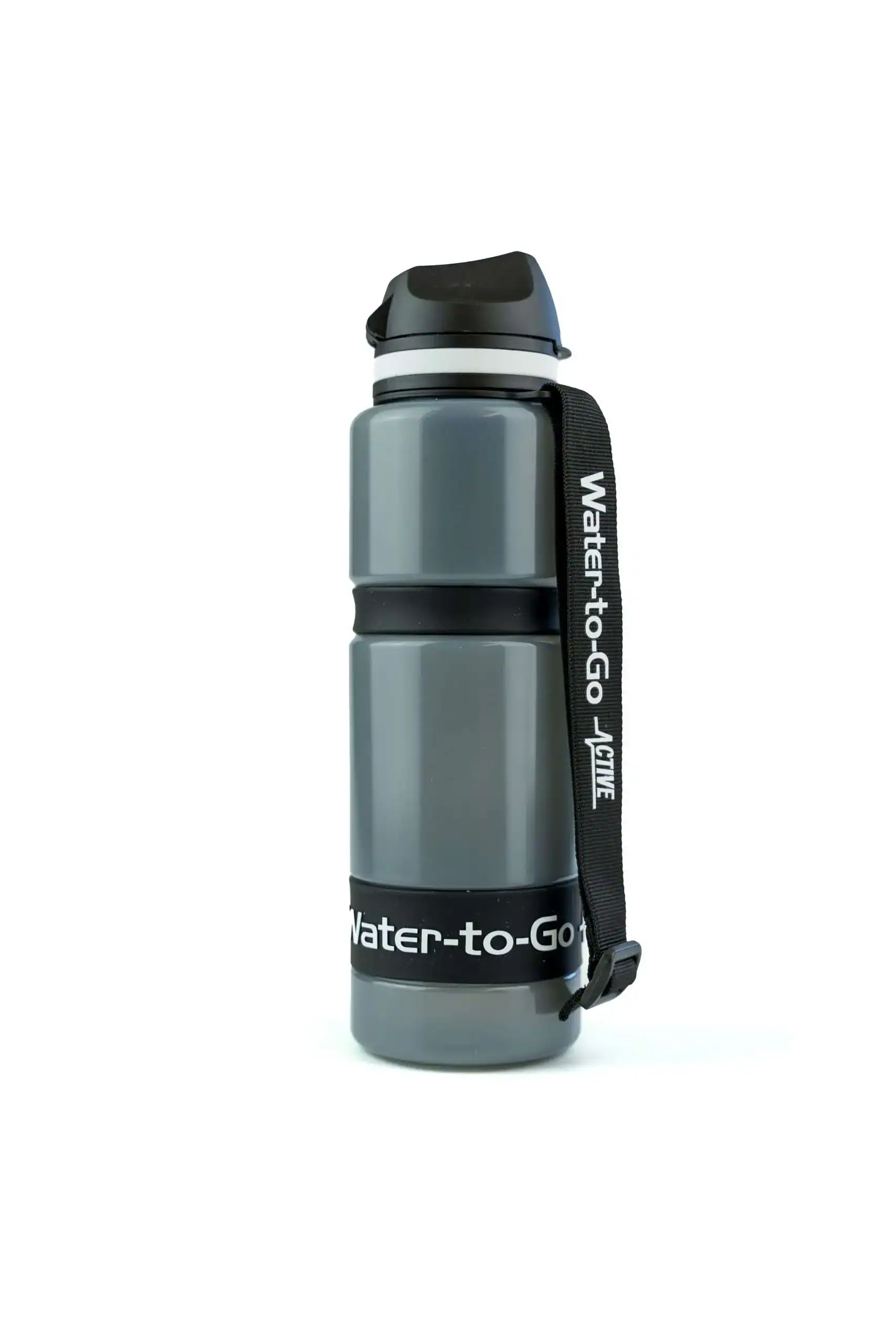 Water bottle with strap - ideal for outdoor activities and hiking. Stylish, durable, and portable for all adventures.