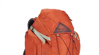 High-performance orange hiking backpack with durable storage for outdoor adventures.