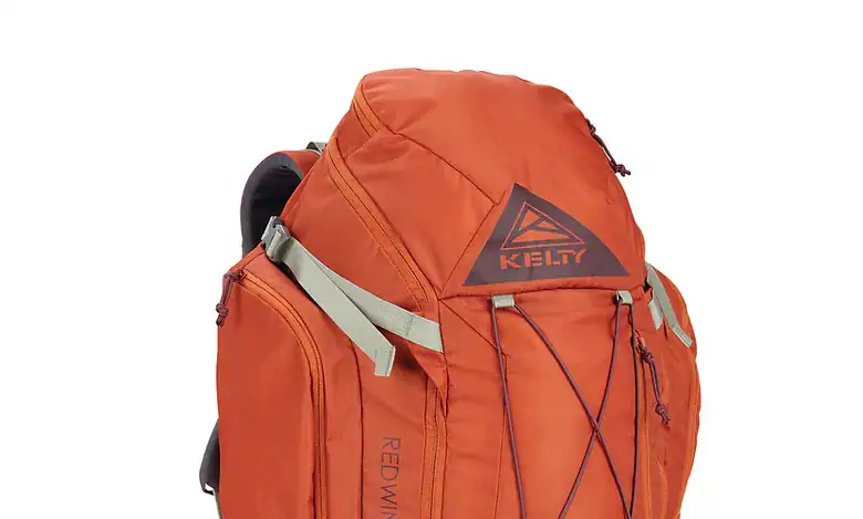 High-performance orange hiking backpack with durable storage for outdoor adventures.