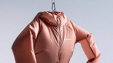 Montane SS26 collection lightweight insulated jacket for outdoor adventures.