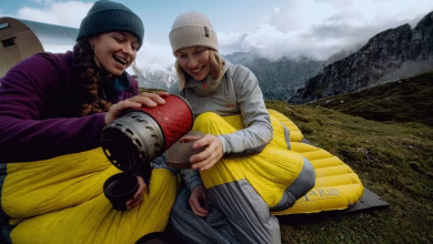 Photo: Rab launch their new Spring/Summer 2026 sleep system collection. ©Rab