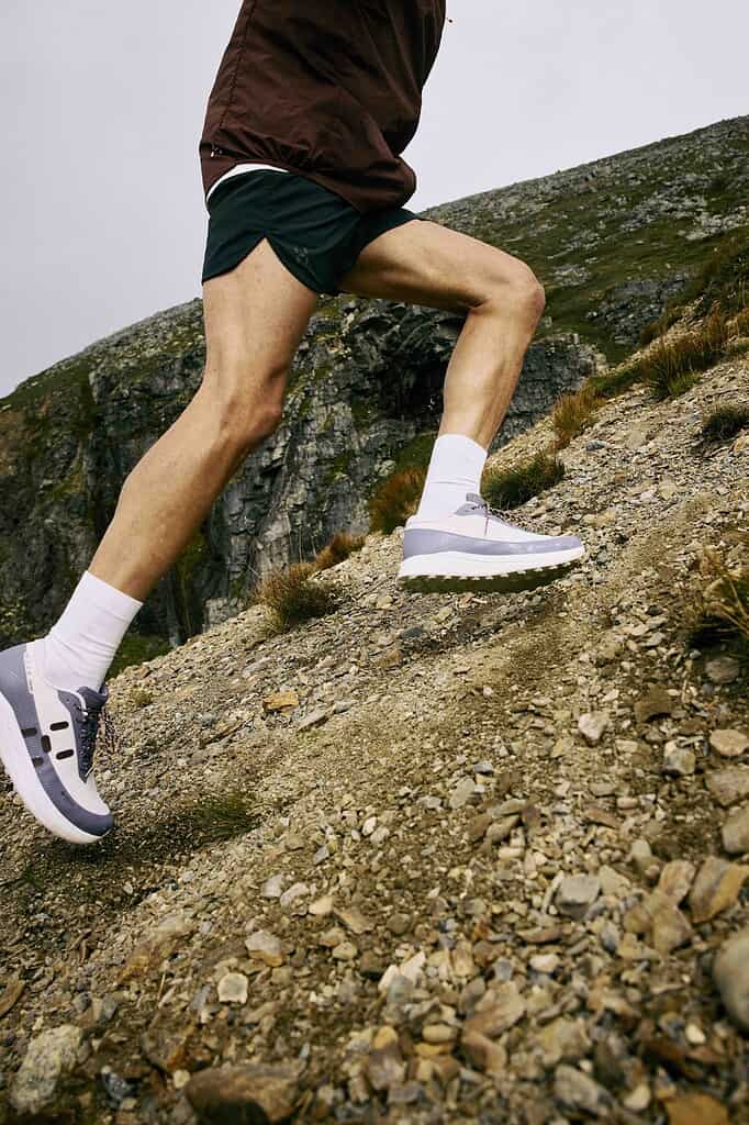 Haglöfs high-performance lightweight trail shoes designed for outdoor adventures and rugged terrains.