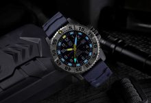 High-quality dive watch featuring a durable blue strap and robust bezel for underwater adventures.